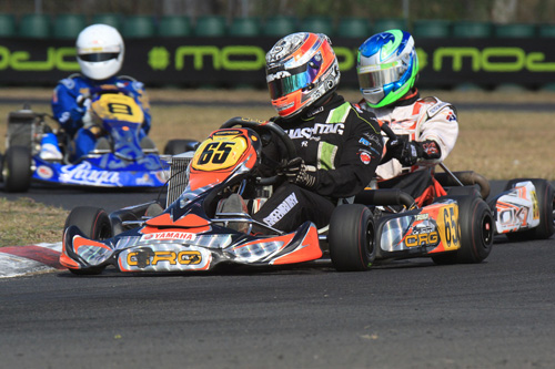 Queensland’s Tyler Greenbury replicated his result from Pro Tour Warwick in 2012 with victory in Rotax Light. Victorian's Liam McLellan and Jordan Boys follow