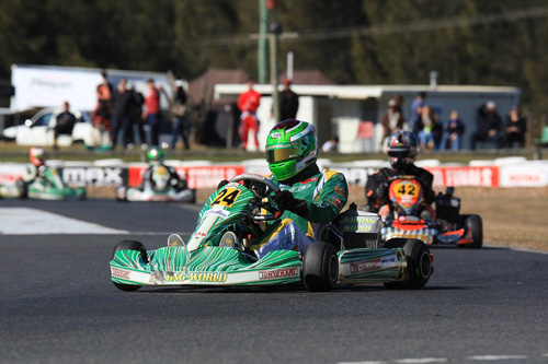 Karting World’s Adam Hunter holds a strong lead in the DD2 Masters rankings entering the Nationals
