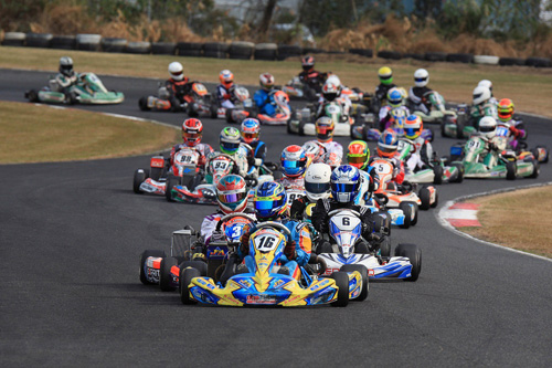 Darwin’s Bryce Fullwood is looking to confirm his first trip to the Rotax Max Challenge Grand Finals with success at Ipswich 