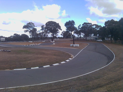 bendigo go kart track 2010