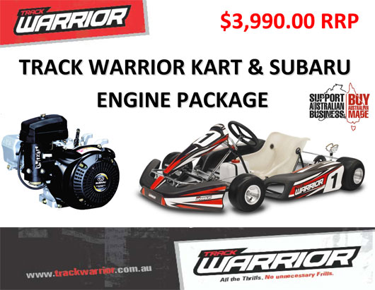 track warrior kart subaru engine package