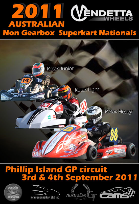 non-gearbox (Rotax) superkart nationals
