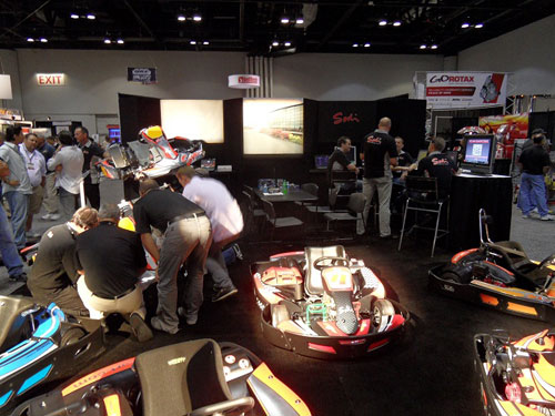 karting products at pri racing trade show, usa 2011
