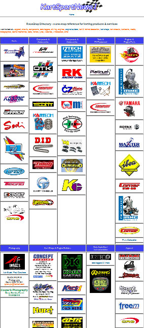 kart shop and race shop directory list kartsportnews australia