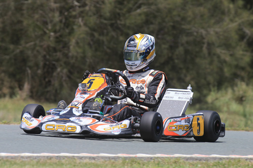 Davide Fore on his way to victory on the Gold Coast 