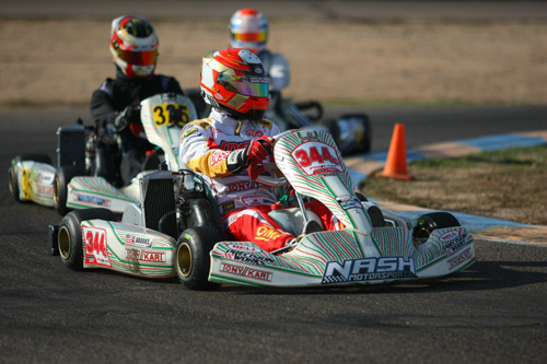 Championship leader Christian Brooks landed his first Senior Max victory