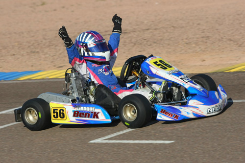 Diego LaRoque extend his Micro Max win streak to four after the weekend in Phoenix