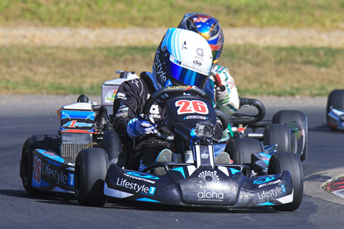 An overall round win has eluded Kai Allen so far this season, though he currently sits second in the series standings