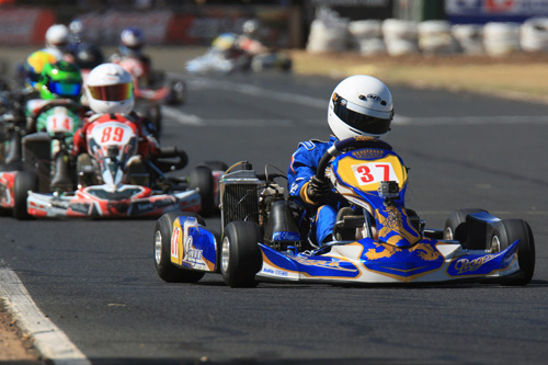 Queensland’s Bayley Douglas took a strong win in the second event for Mini Max in Australia