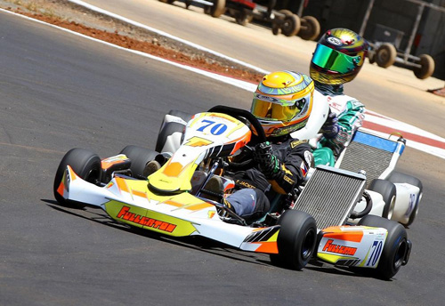 Filipino-born Australian Flynn Jackes will compete in the KF3 class this weekend in Ipswich