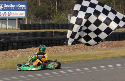 Brody Appleby takes the win in the 21st running of the Clubman Cup