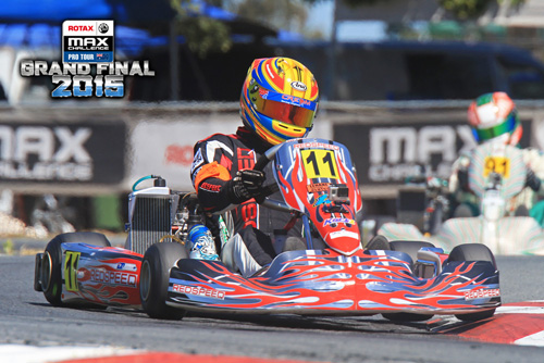 •	2015 EuroMax Challenge Champion Pierce Lehane continued his dominant season form taking pole position and wins all three heat races