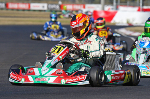 Klinton Hancey picked his way through the field across the weekend to come out on top in the DD2 Masters final