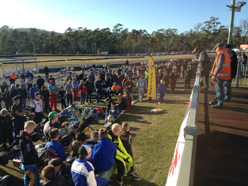 tasmanian state wide kart series and young guns