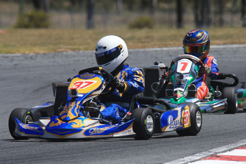 Bayley Douglas wrapped up a successful season claiming the round win in Ipswich and the Rotax MAX Australian Challenge title for Mini Max