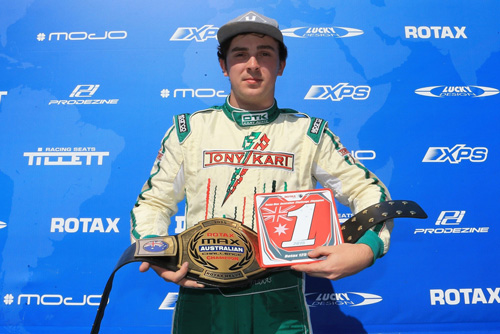 Queensland’s Chris Farkas completed a strong year by claiming the Rotax MAX Australian Challenge title for Rotax Heavy