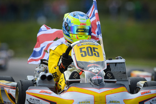 Callum Bradshaw (GBR), 2016 Karting Academy Trophy Winner 