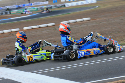 Queenslander Brendan Nelson secured his third consecutive round win in the TaG 125 class