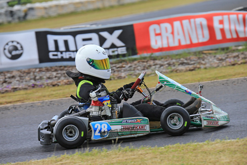 Team Australia's youngest representative Sebastian Ruiz continues his dominance in Micro Max