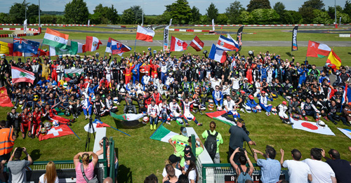 Drivers from all over the world competed in France