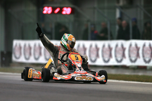 Paolo De Conto takes victory in KZ