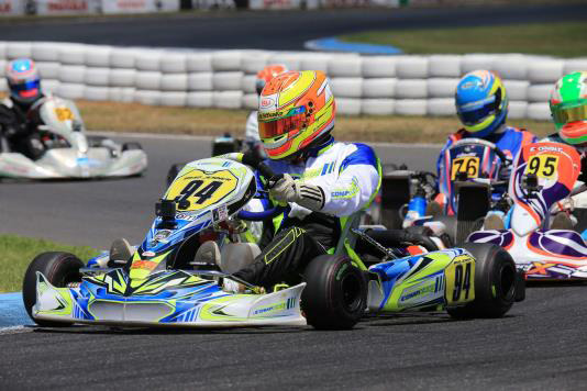 Brad Jenner made a strong progression up the order across the weekend to finish 3rd overall in Rotax Light 