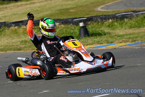 Jake French secured the Shifter Senior title Saturday with his fourth victory of the series