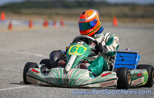 Julian van der Steur earned his first victory in the S3 Novice category