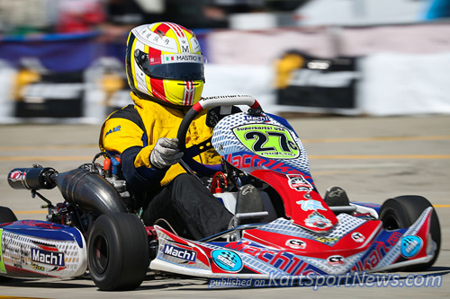 PP Mastro earned his first victory in the S4 Super Master category 