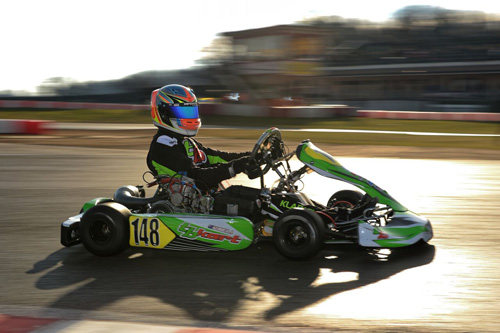 Western Australian Jake Klarich joined the TB Kart team for the event