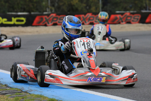 •	The experience of Cody Brewczynski worked in his favour, picking up two wins in the final two heat races in Junior Max