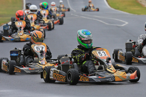 •	Kiwi Jayden Ransley made an impressive start to his Junior Max Trophy season taking two victories during the heat races
