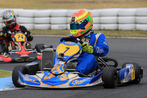 •	Lane Moore displayed an impressive and dominant performance in Rotax Heavy securing two race victories