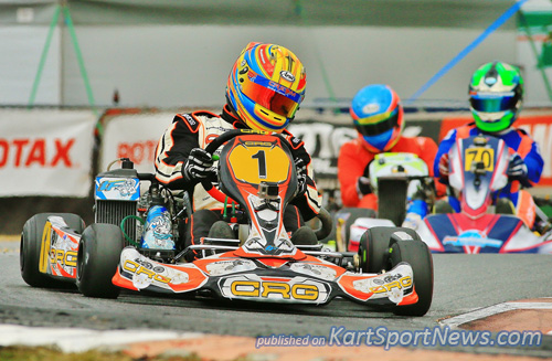 Rotax 125 Light QLD State Champion, CRG's Pierce Lehane (NSW), took victory in the one race that counted