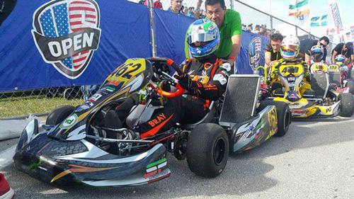 Daniel Bray (# 462) about to head out on track at the opening round of the Florida Winter Tour (pic - Fast Company/VCI)
