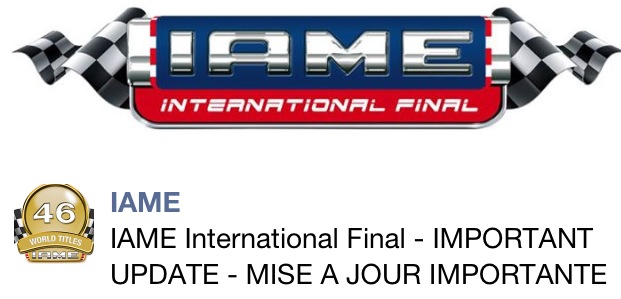 iame international final news
