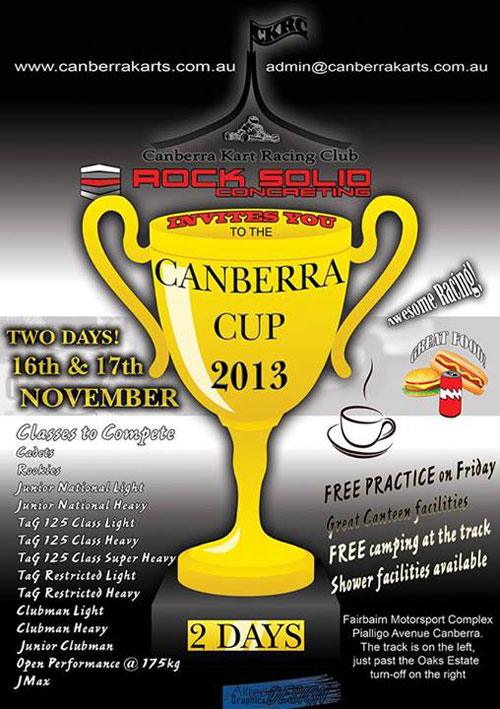 canberra cup klart races info