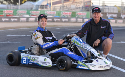 Father and Son duo Larry and Brendan Nelson depart this week for a month of racing in the USA, including the World Rotax Max Challenge Grand Finals 