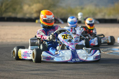 Luke Selliken recorded the Final victory on Sunday in Junior Max to control the championship lead