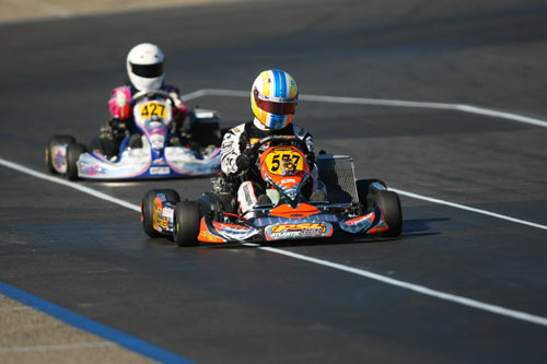 Alan Rudolph clinched his first Challenge championship in DD2 Masters with two wins in Fontana 