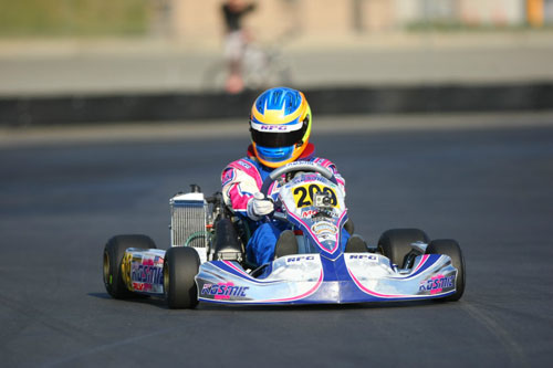 Blaine Rocha dominated the weekend in Junior Max to secure the series title and first Rotax Grand Finals ticket 