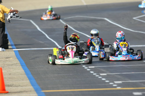 Sting Ray Robb edged out the competition en route to the Mini Max title 