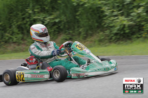 Stepanova Nekeel earned the inaugural Can-Am Rotax Senior victory, and holds the championship lead