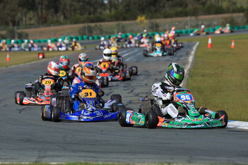 David Sera made it National title number 15 in Rotax Light