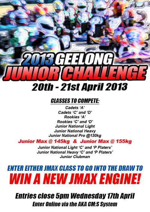 geelong junior kart challenge