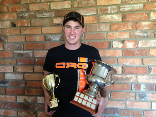 Troy Stone with the Clubman Heavy Clubman Cup