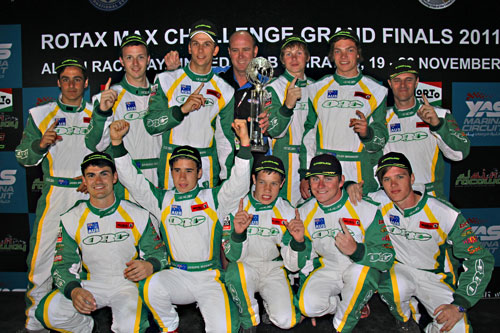 The Australian team won the Nations Cup at the 2011 event