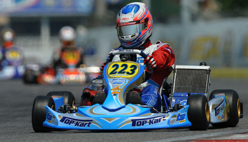 australian kart racer joseph mawson top kart competing in europe