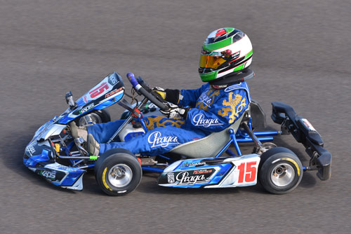 Lachlan Hughes is one of five Gold Coast youngsters set to line up on the grid - publsihed on kartsportnews