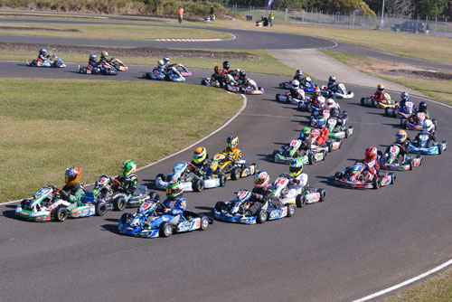 A huge field of drivers will line up in the Cadets category for the Race of Stars - published n kartsportnews.com